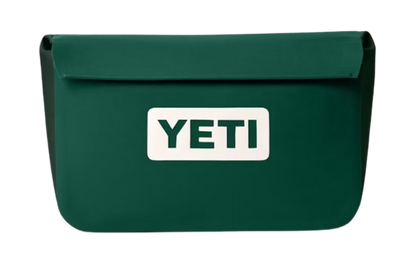 A photo of the YETI SideKick Dry 3L Waterproof Gear Bag in colour black forest green.