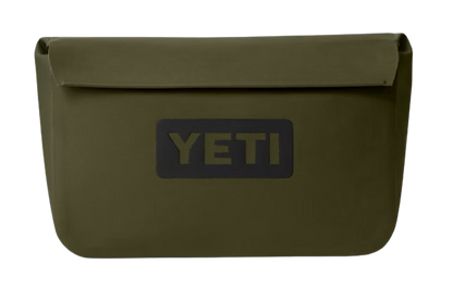 A photo of the YETI SideKick Dry 3L Waterproof Gear Bag in colour black olive.