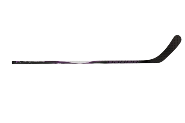 A photo of the Bauer Vapor FLY40 Youth Hockey Stick in colour black, white and red.