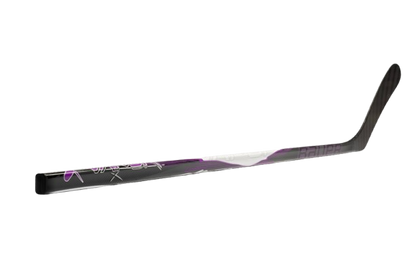 A photo of the Bauer Vapor FLY40 Youth Hockey Stick in colour black, white and red.