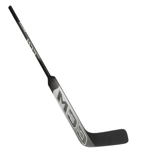 A photo of the CCM XF Phenom Youth Goalie Stick in colour black and white.
