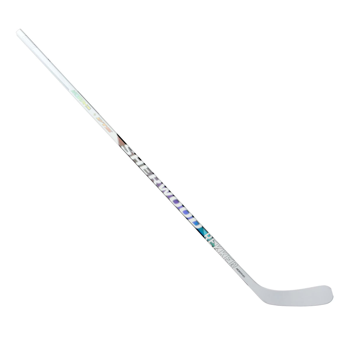 A photo of the Sherwood Rekker Morph Pro Hockey Stick in colour white.