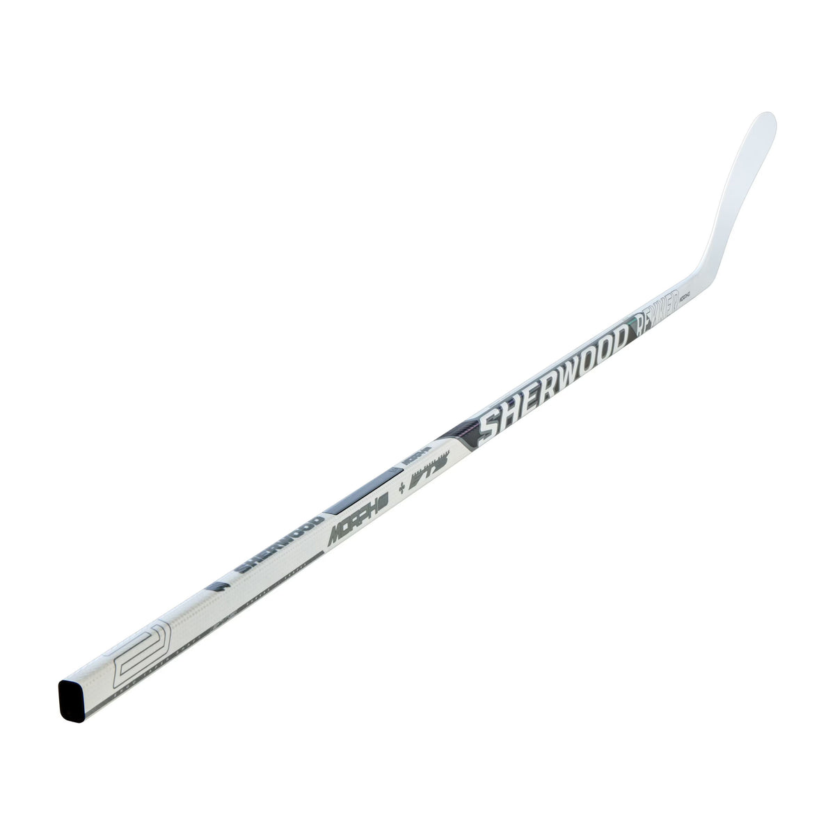 A photo of the Sherwood Rekker Morph Pro Hockey Stick in colour white.