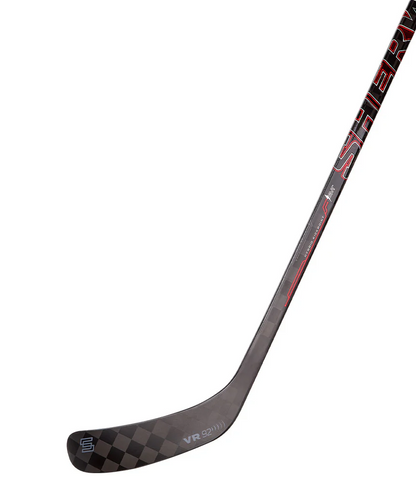 A photo of the Sherwood CODE Encrypt Canada Edition Hockey Stick in colour red and black.