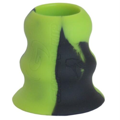 A photo of the Sidelines Grip N' Rip Bat Taper in colour green and black