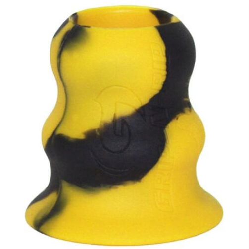 A photo of the Sidelines Grip N' Rip Bat Taper in colour yellow and black