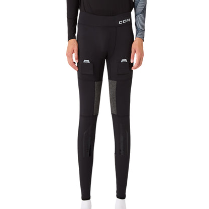 CCM Tacks Pro Cut Protection Baselayer Pant with Jock Senior