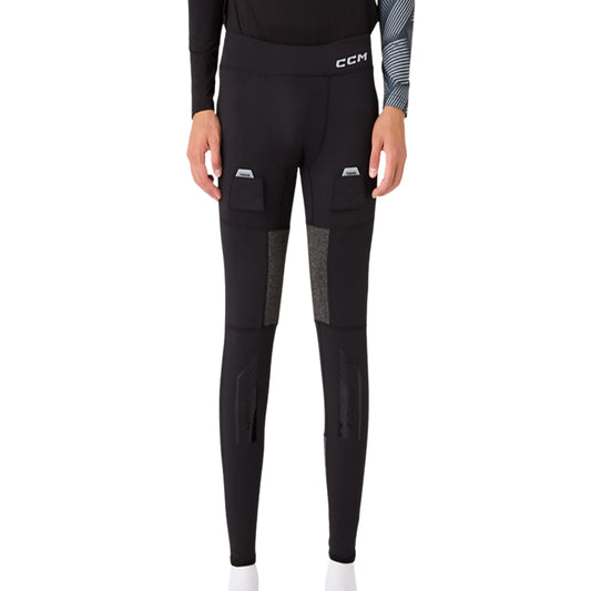 CCM Tacks Pro Cut Protection Baselayer Pant with Jock Junior