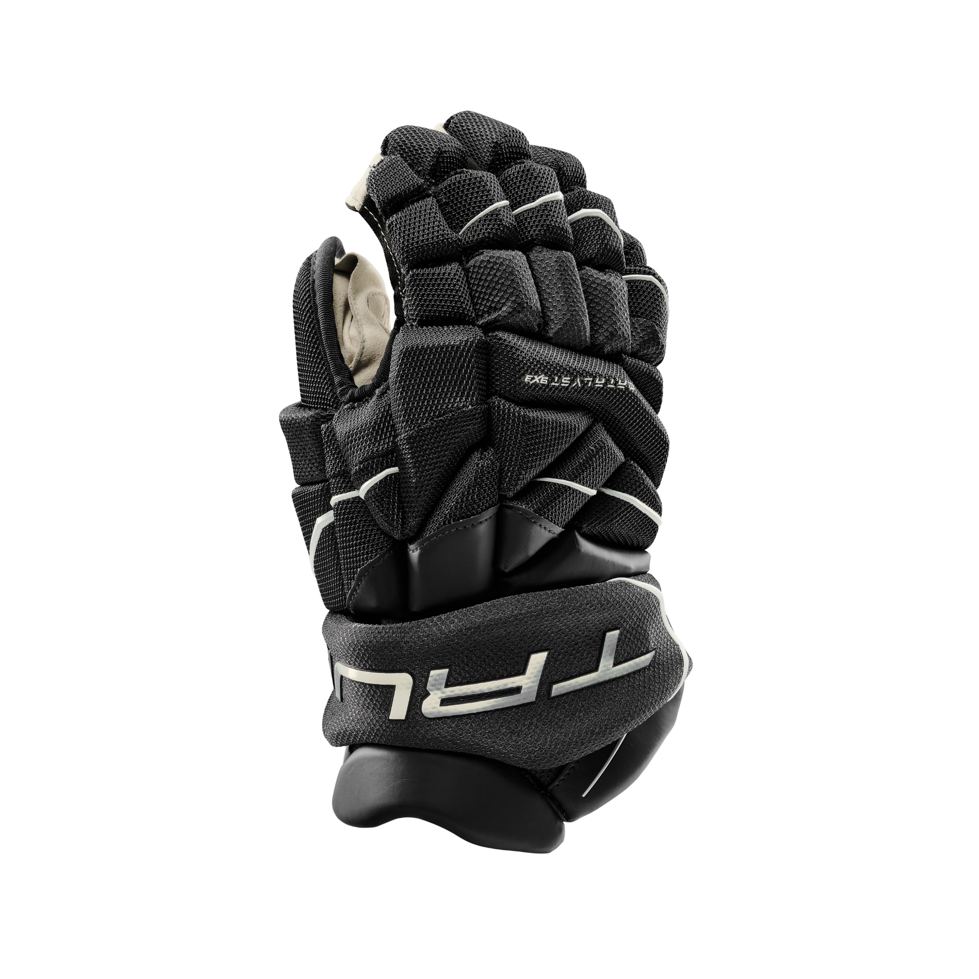 True Catalyst 9X3 Senior Hockey Glove Black