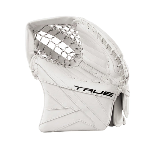 A photo of the True Hockey Catalyst 5X6 Goalie Catcher in colour white.