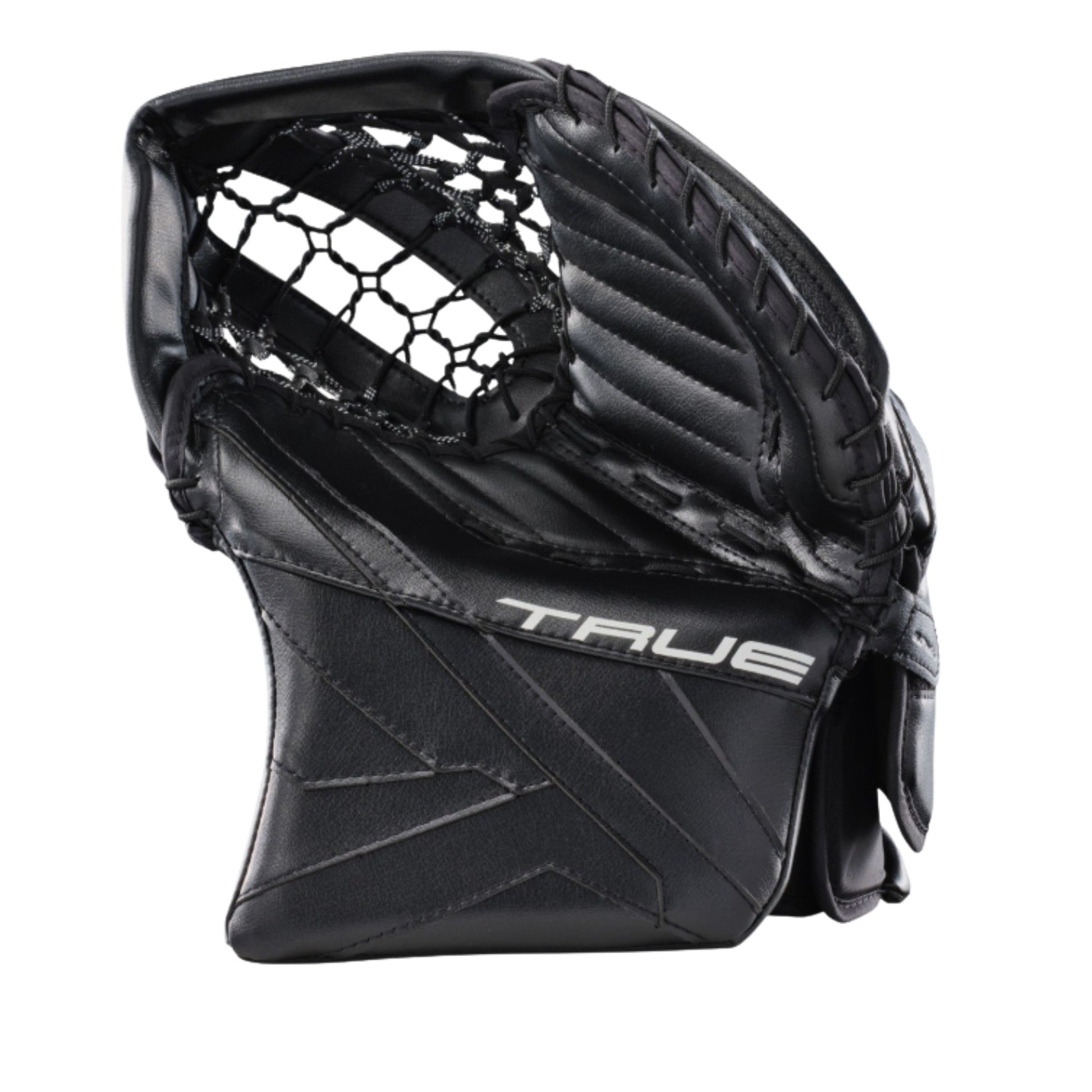 A photo of the True Hockey Catalyst 5X6 Goalie Catcher in colour black.