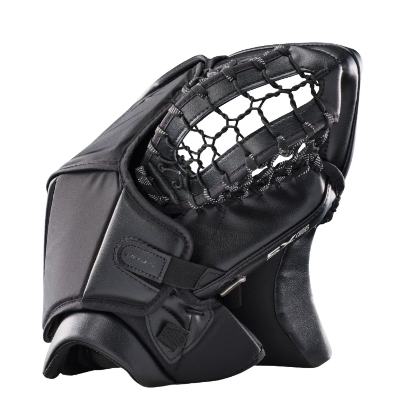 A photo of the True Hockey Catalyst 5X6 Goalie Catcher in colour black.