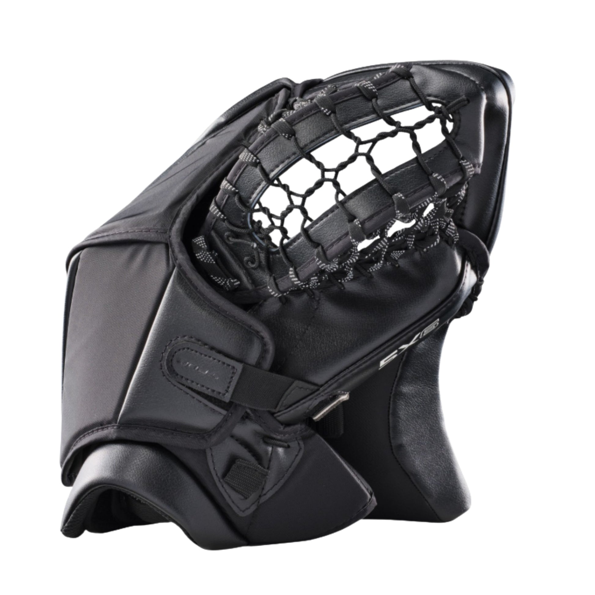 A photo of the True Hockey Catalyst 5X6 Goalie Catcher in colour black.