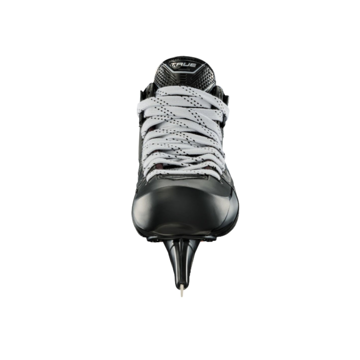 A photo of the True Hockey Catalyst 7X6 Goalie Skate in colour black and white.