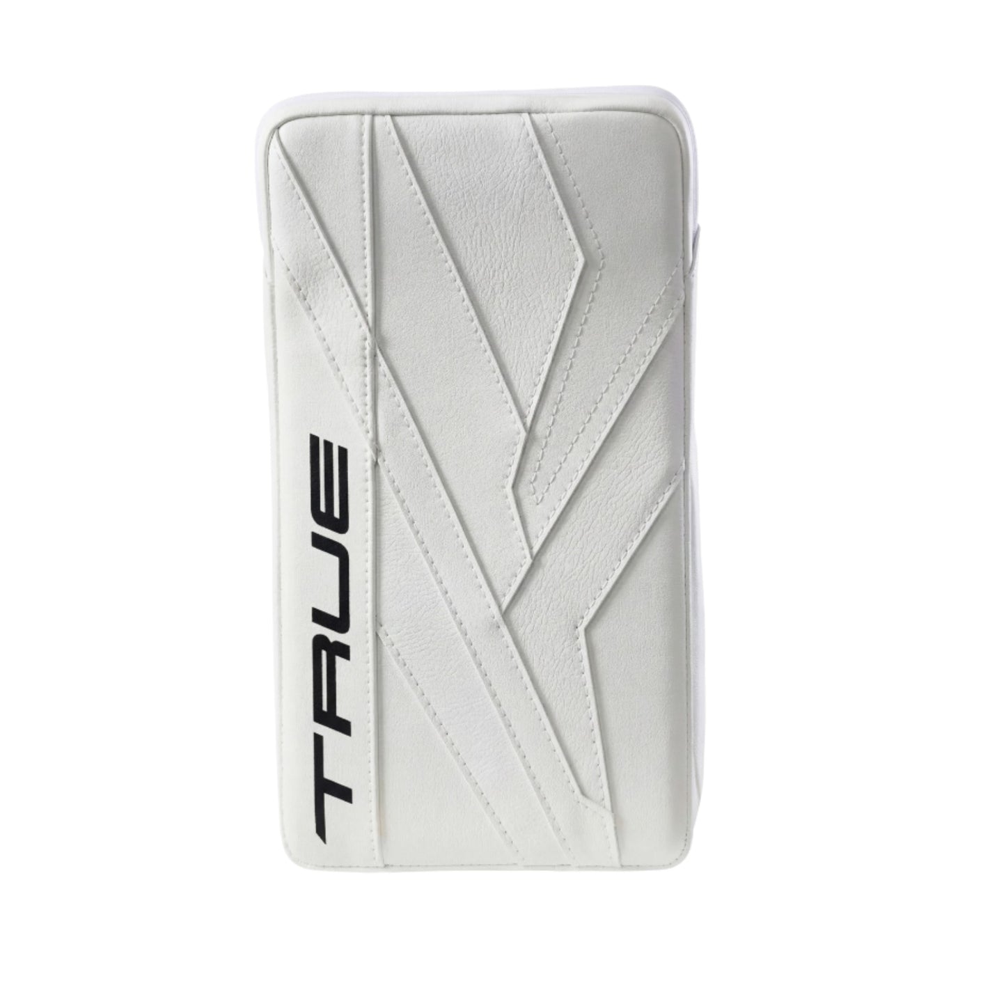 A photo of the True Hockey Catalyst 7X6 Goalie Blocker in colour white.