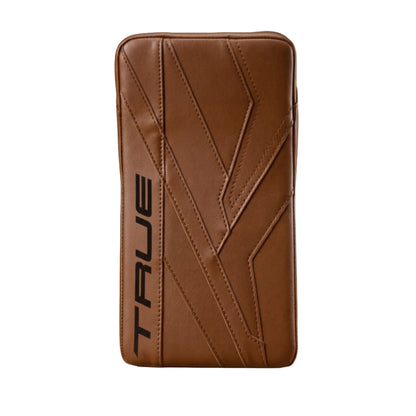 A photo of the True Hockey Catalyst 7X6 Goalie Blocker in colour tan