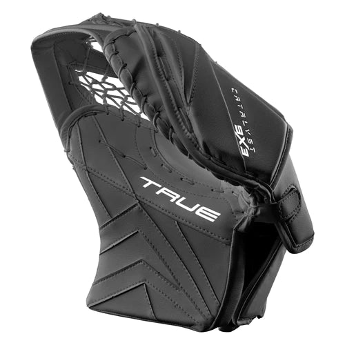 True Hockey Catalyst 9X3 Goalie Catch Glove (2023) Black