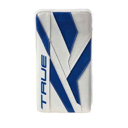 A photo of the True Hockey Catalyst Nitro Senior Goalie Catcher in colour white and royal.