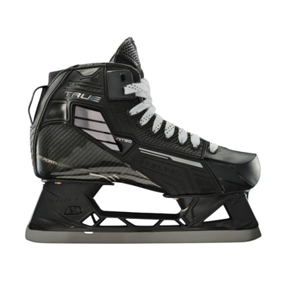 A photo of the True Hockey Catalyst Nitro Goalie Skate in colour black and grey.