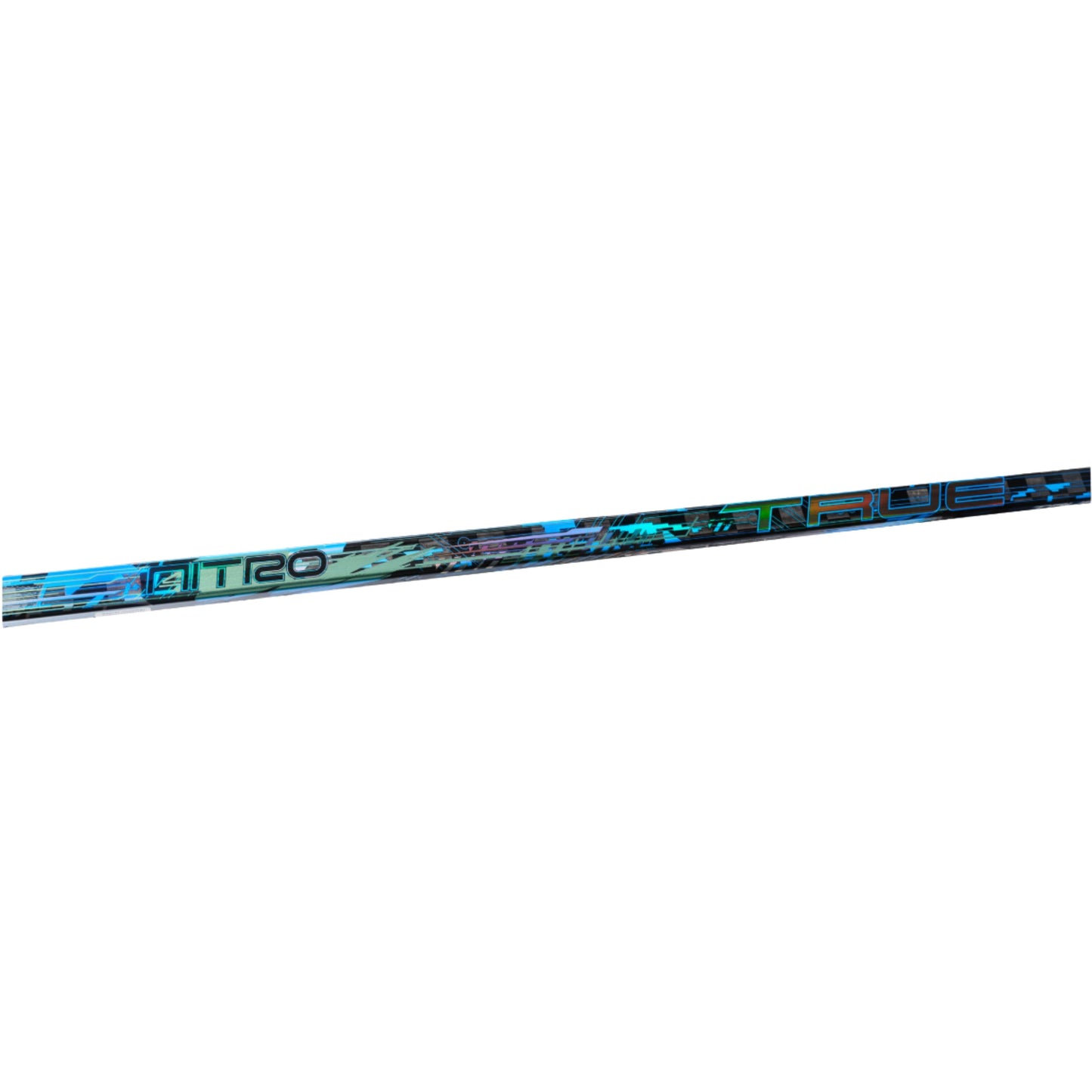 A photo of the True Hockey Catalyst Nitro Hockey Stick in colour black and green