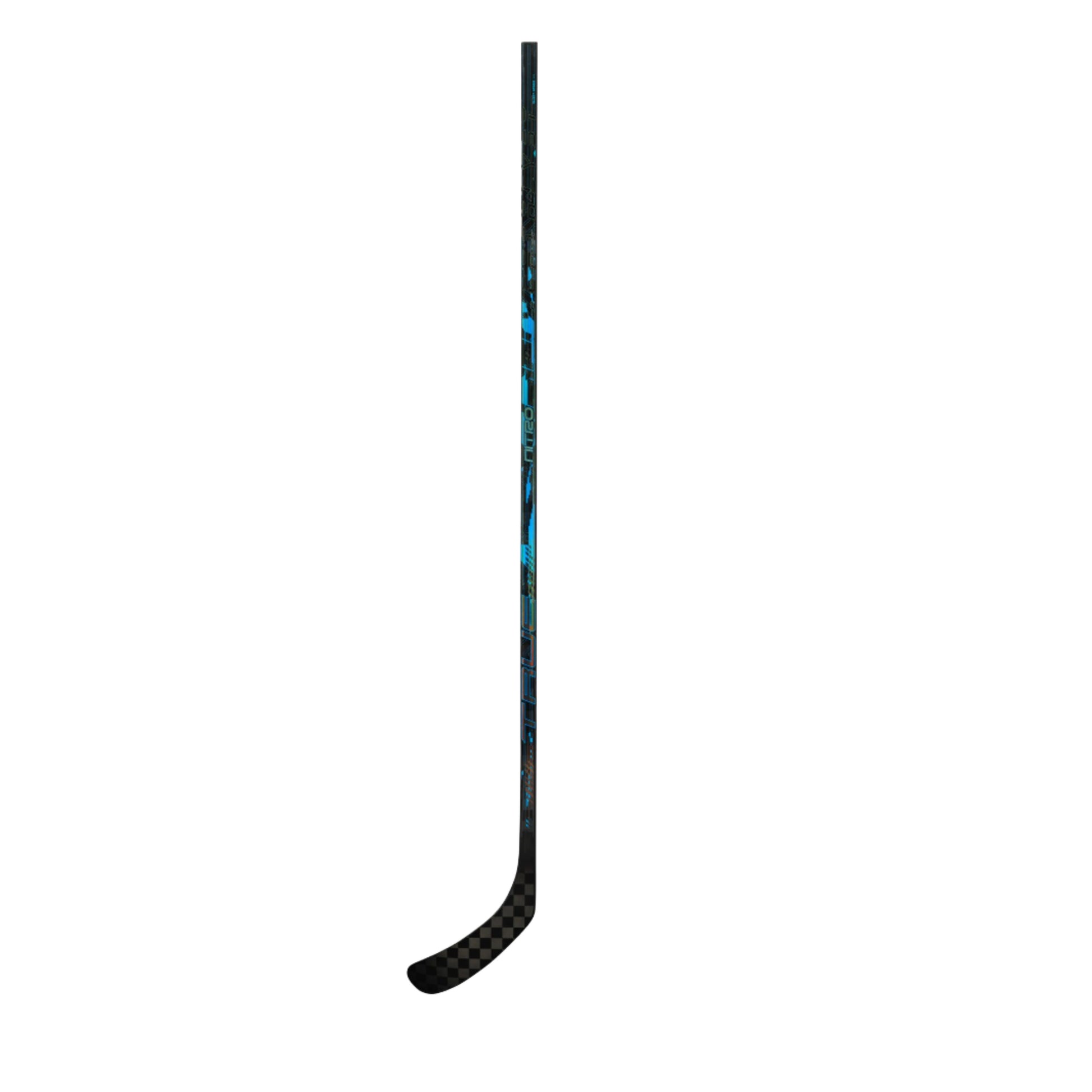 A photo of the True Hockey Catalyst Nitro Hockey Stick in colour black and green