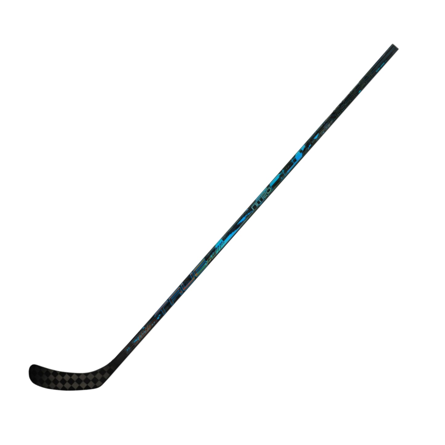 A photo of the True Hockey Catalyst Nitro Hockey Stick in colour black and green