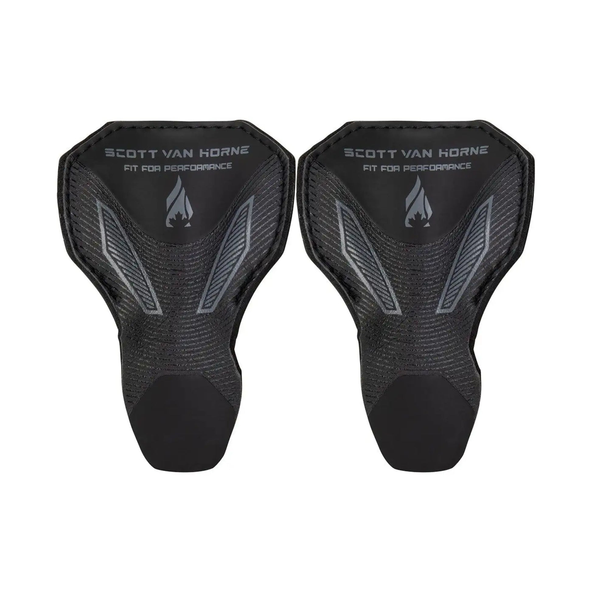 A photo of a pair of True Hockey Catalyst Replacement Tendon Guard in colour black.
