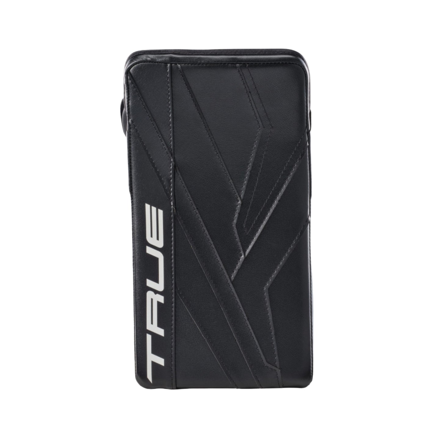 A photo of the True Hockey HZRDUS 5X6 Senior Goalie Blocker in colour black.
