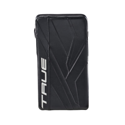 A photo of the True Hockey HZRDUS 5X6 Senior Goalie Blocker in colour black.