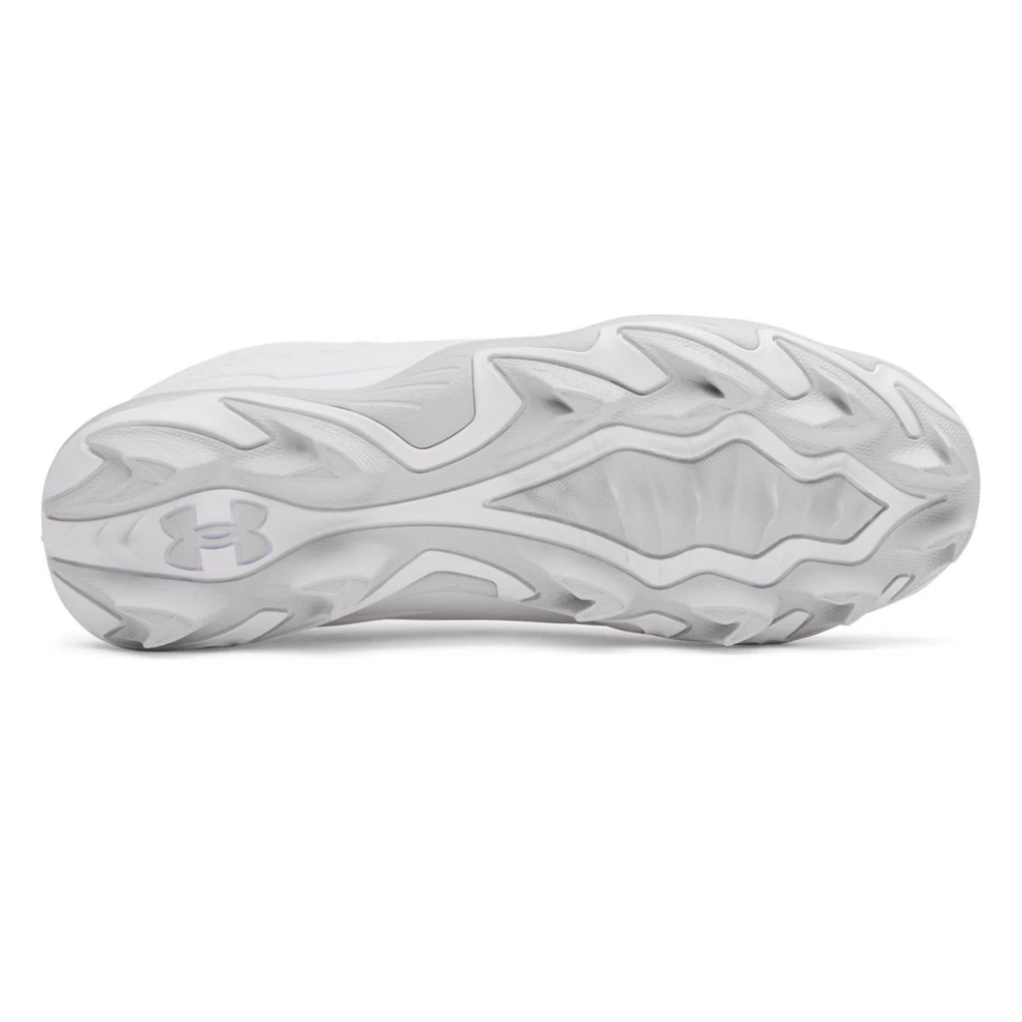 A photo of the Under Armour Glyde Sola RM Women's Softball Cleats in colour white.