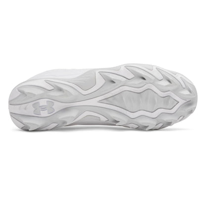 A photo of the Under Armour Glyde Sola RM Women's Softball Cleats in colour white.