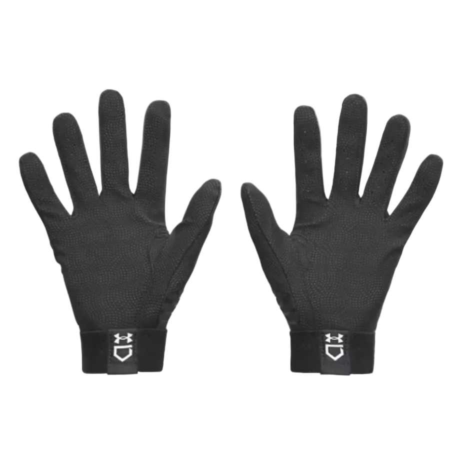 A photo of the Under Armour Glyde Women's Batting Gloves in colour black.