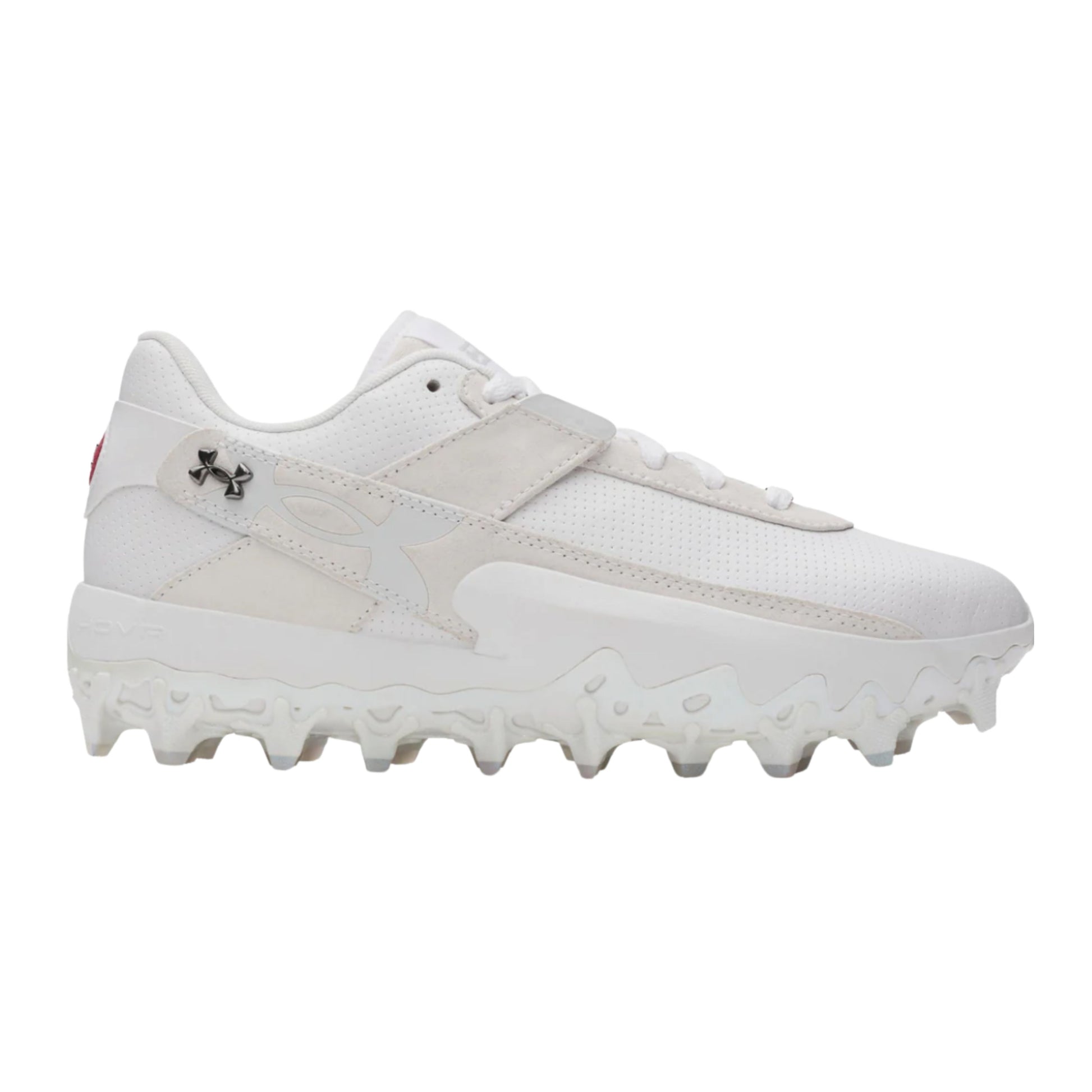 A photo of the Under Armour Harper 10 Pro TPU Men's Baseball Cleats in colour white.