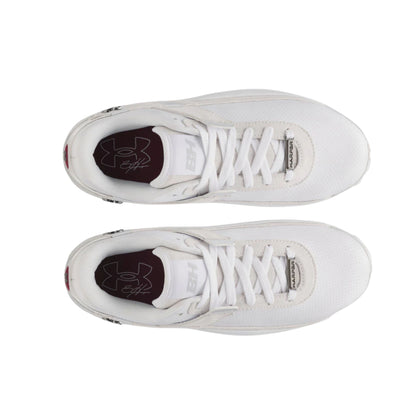 A photo of the Under Armour Harper 10 Pro TPU Men's Baseball Cleats in colour white.