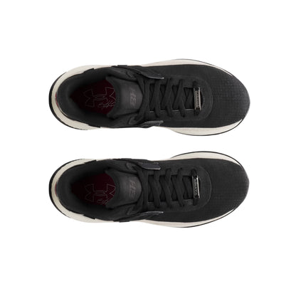 A photo of the Under Armour Harper 10 Pro Turf Men's Baseball Shoes in colour black and white.