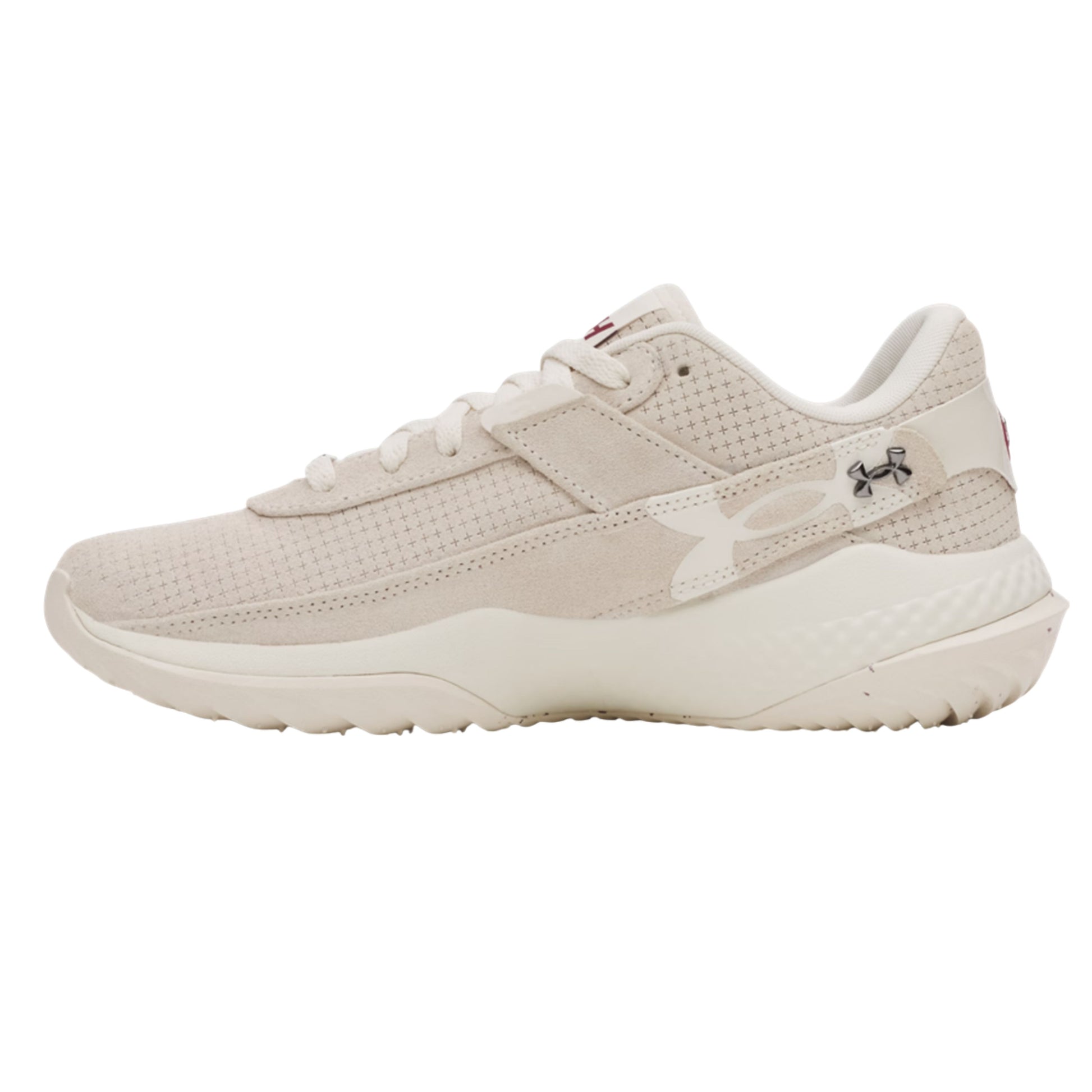 A photo of the Under Armour Harper 10 Pro Turf Men's Baseball Shoes in colour tan and white.