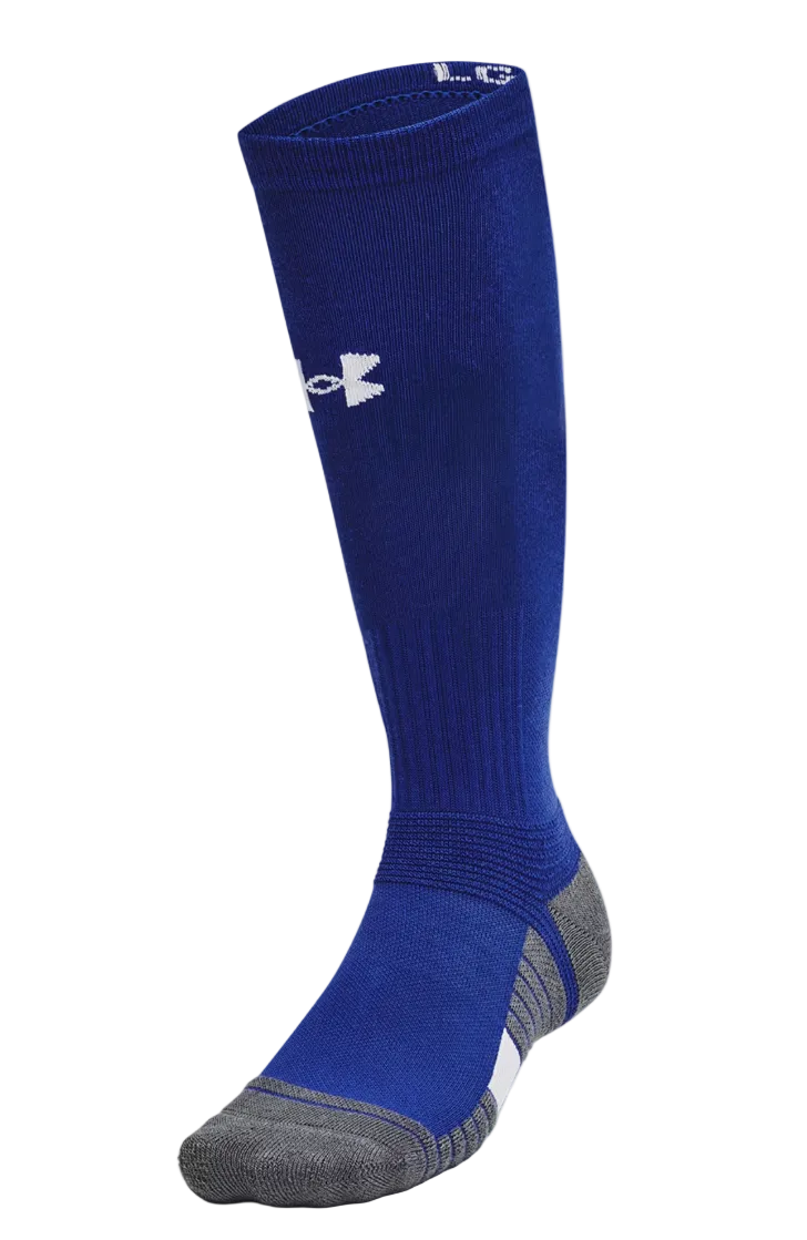 A photo of the Under Armour Team Unisex Over-The-Calf Socks in colour Royal