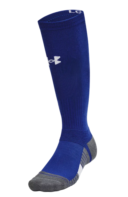 A photo of the Under Armour Team Unisex Over-The-Calf Socks in colour Royal