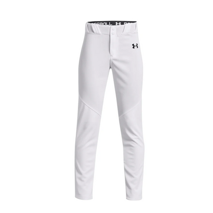 A photo of the Under Armour Utility Boys Baseball Pant in colour white.