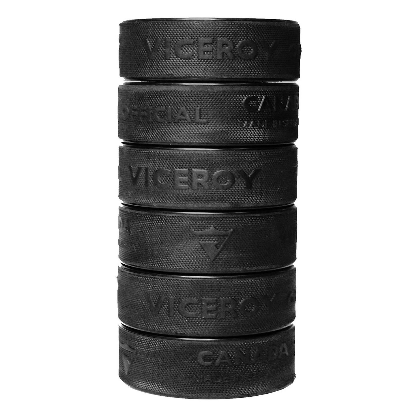 Stack of Hockey Pucks