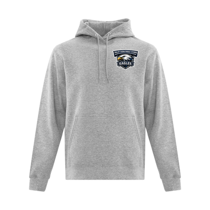 A photo of the Valley View Public School Hoodie in colour grey.
