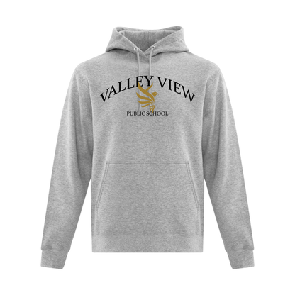 A photo of the Valley View Public School Hoodie in colour grey.