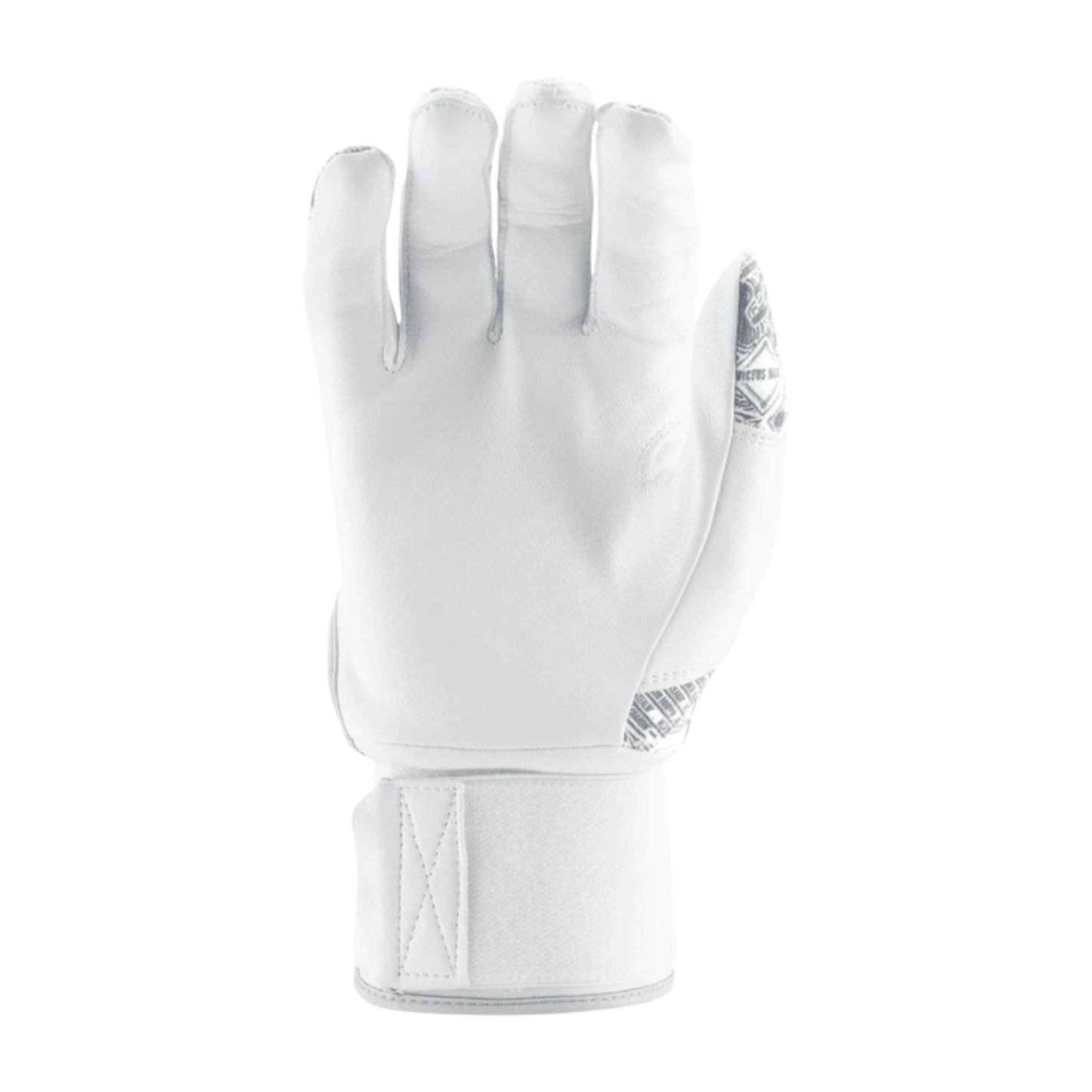 A photo of the Victus NOX Full Wrap Batting Gloves in colour white and black.