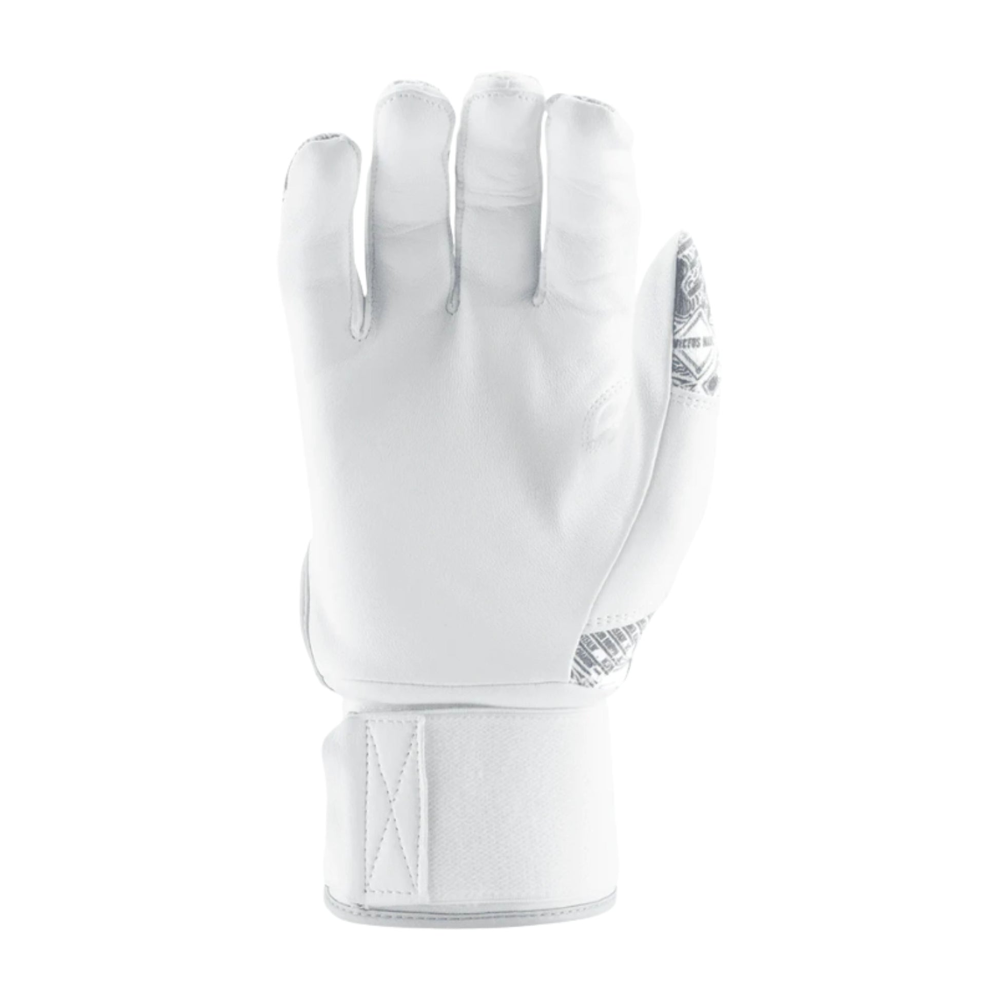 A photo of the Victus NOX Full Wrap Batting Gloves in colour white and black.