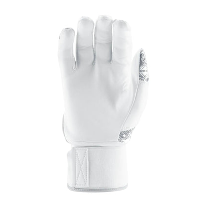 A photo of the Victus NOX Full Wrap Batting Gloves in colour white and black.