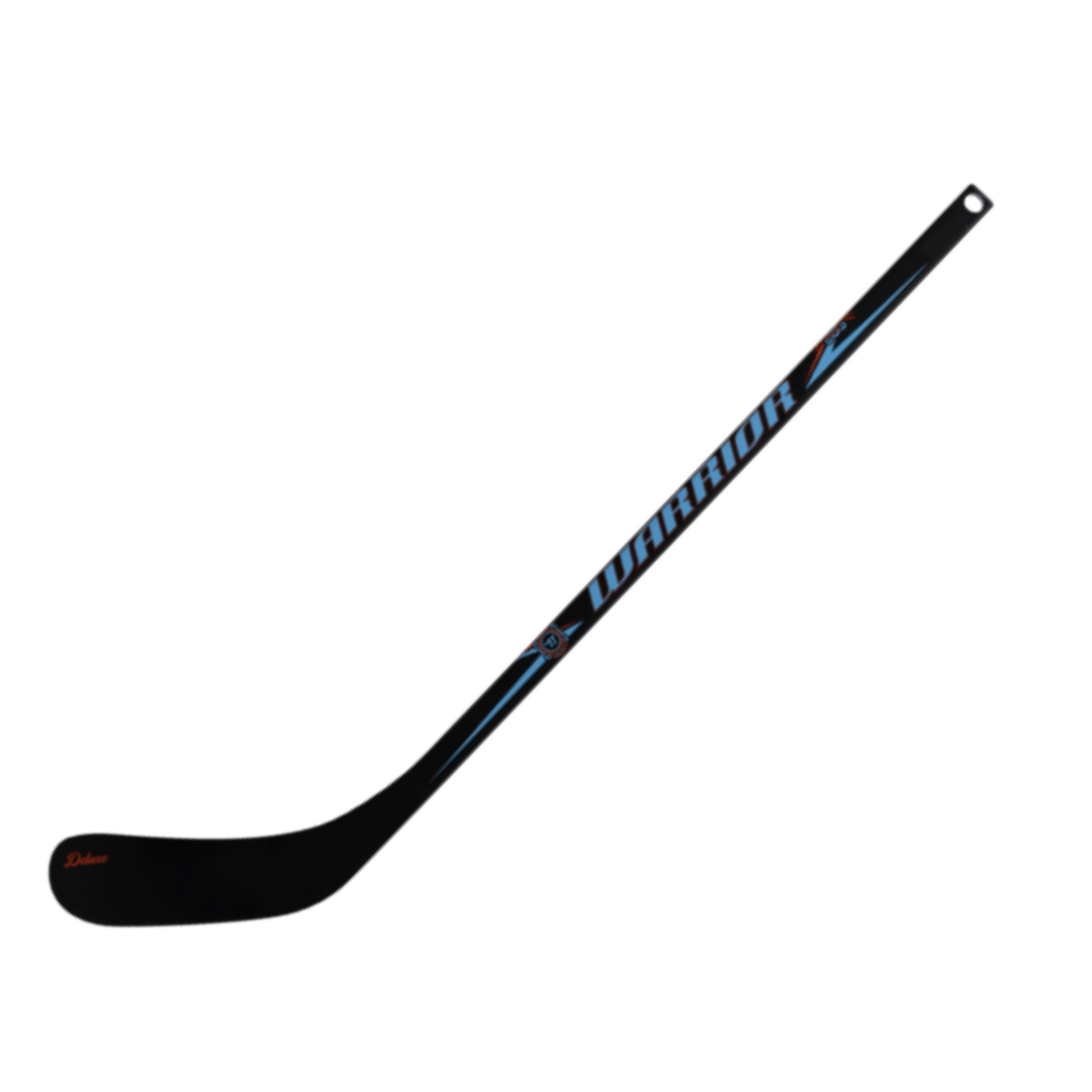 A photo of the Warrior Covert Deluxe Mini Stick in colour black and blue.
