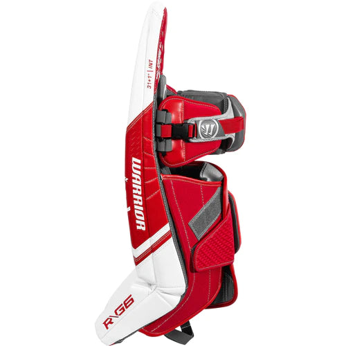 Warrior Ritual G6 E+ Intermediate Goalie Pads (2022) Side