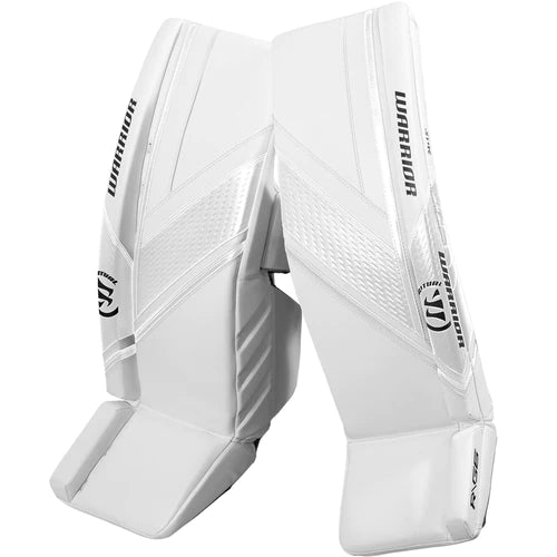 Warrior Ritual G6 Pro+ Senior Goalie Pads (2022) White