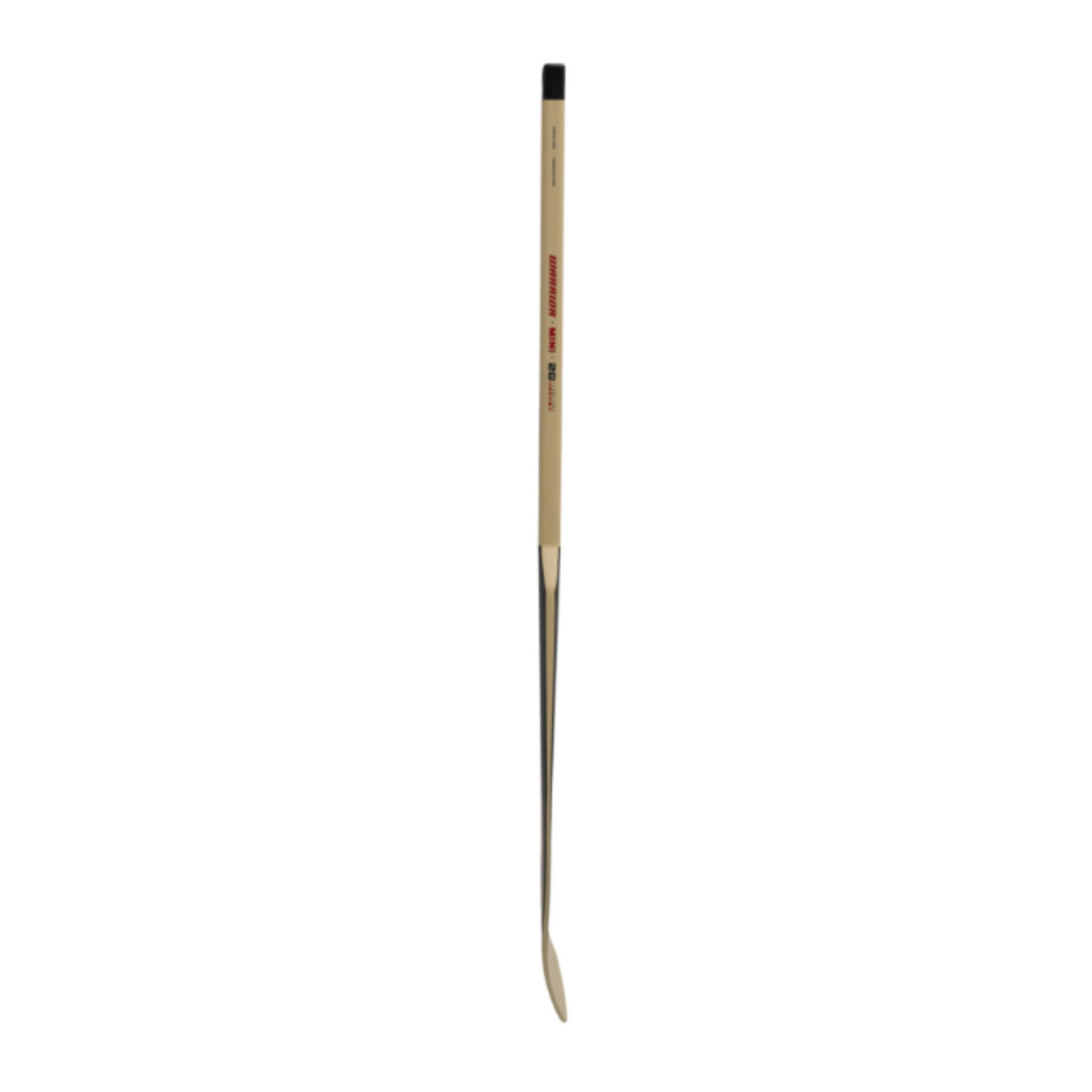 A photo of the Warrior Swagger Goal Mini Stick in colour black and wood.