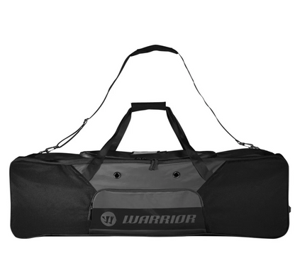 A photo of the Warrior Blackhole Lacrosse Duffel Bag in color black.